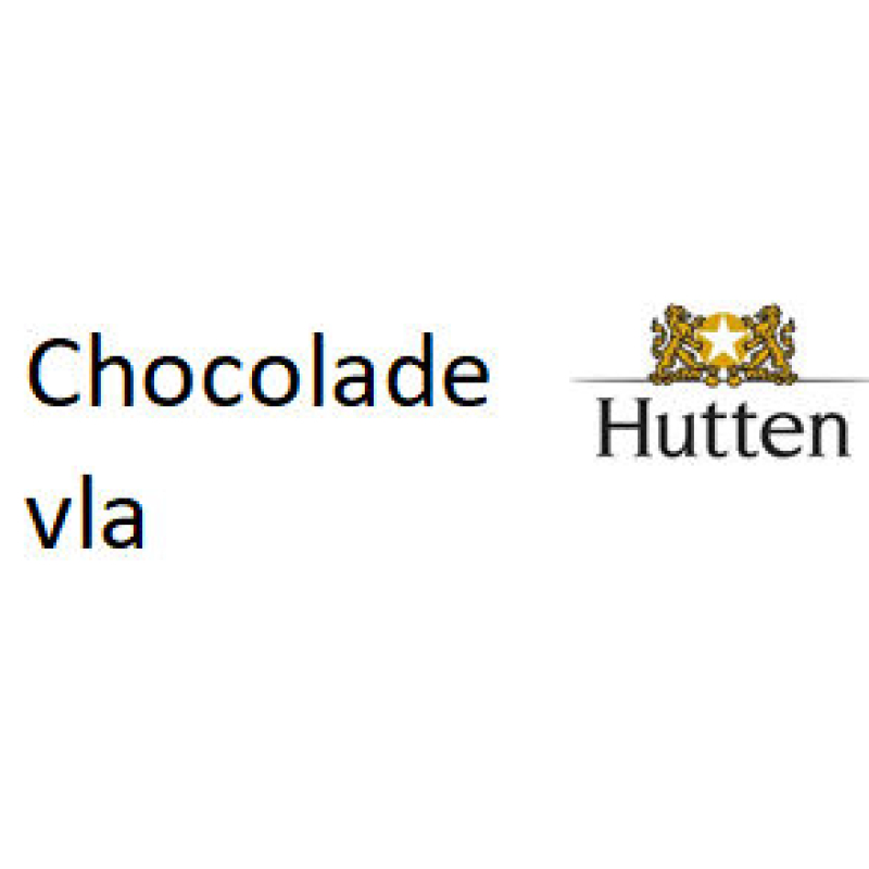 Etiket Hutten Chocolade vla (15014)